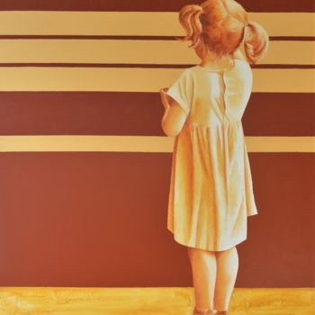 Painting titled "PANCHINA 1" by Stephanie Ledroit, Original Artwork, Acrylic