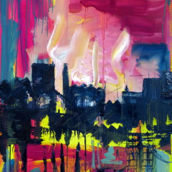 Painting titled "R.T.T." by Shelleigh Ocio, Original Artwork, Oil