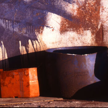 Photographie intitulée "Bac et Bac - n21a3.…" par Jacques Jégo, Œuvre d'art originale