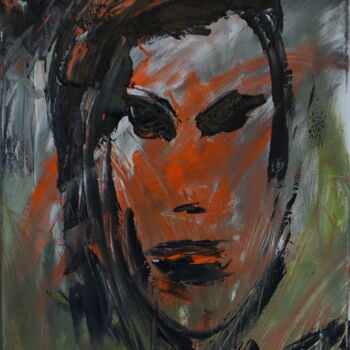 Painting titled "Now" by Peter Stutz, Original Artwork, Oil