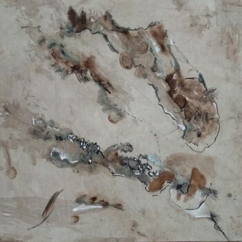 Painting titled "Projection" by Pascale Mougin, Original Artwork