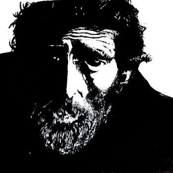 Peinture intitulée "le temps passe 2" par Laurent Chabrillat, Œuvre d'art originale, Encre