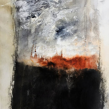 Schilderij getiteld "descanso" door Cesar Ayllón, Origineel Kunstwerk