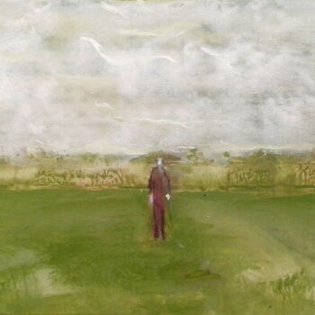 Painting titled "grey spring 2" by Simon Taylor, Original Artwork