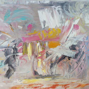 Painting titled "F.N. Express !" by Claude Delaflor, Original Artwork