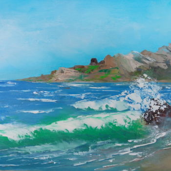 Painting titled "Scandola" by Claude Delaflor, Original Artwork