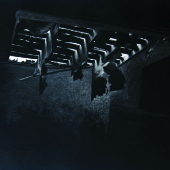 Drawing titled "nega1" by Sébastien Bocquet, Original Artwork