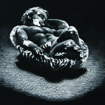 Drawing titled "nega12" by Sébastien Bocquet, Original Artwork