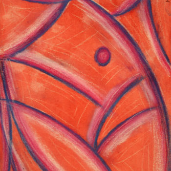 Zeichnungen mit dem Titel "140830-41x29.jpg" von Pertti Matikainen, Original-Kunstwerk, Pastell