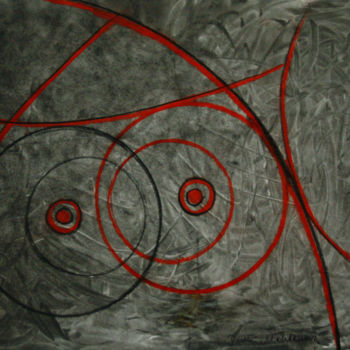Σχέδιο με τίτλο "owl-2-29x41.jpg" από Pertti Matikainen, Αυθεντικά έργα τέχνης, Παστέλ