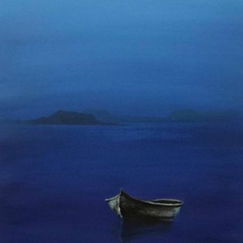 Malerei mit dem Titel "Calma" von Ravelo, Original-Kunstwerk