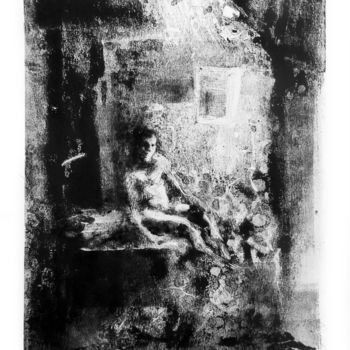 Εκτυπώσεις & Χαρακτικά με τίτλο "nemeton-3" από Sébastien Bocquet, Αυθεντικά έργα τέχνης, Μονοτυπία