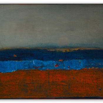 Peinture intitulée "Nord Sud" par Juliette Gallas, Œuvre d'art originale, Acrylique