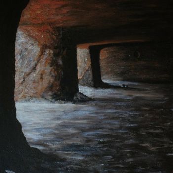 Peinture intitulée "Cuatro puertas" par Ravelo, Œuvre d'art originale