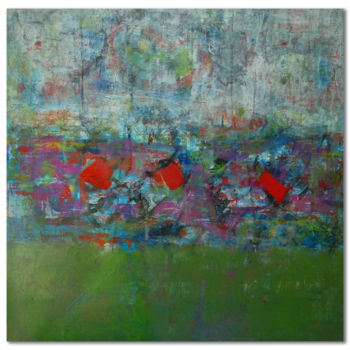 Peinture intitulée "Trois secrets" par Juliette Gallas, Œuvre d'art originale, Acrylique