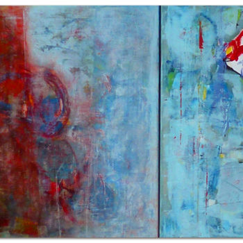 Peinture intitulée "Naissance des pieuv…" par Juliette Gallas, Œuvre d'art originale, Acrylique