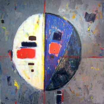 Peinture intitulée "Berlin" par Juliette Gallas, Œuvre d'art originale, Acrylique