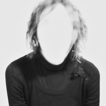 Fotografie getiteld "La femme sans visage" door Marie Louis, Origineel Kunstwerk, Digitale fotografie