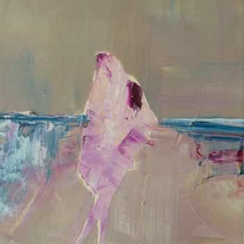 Painting titled "Looking back 2" by Shelleigh Ocio, Original Artwork, Oil