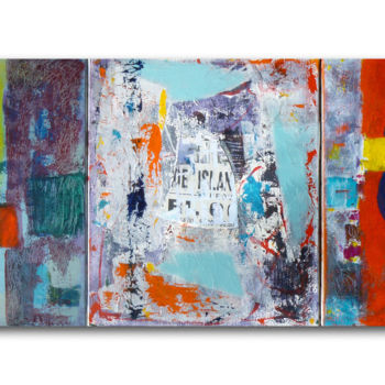 Peinture intitulée "The Island" par Juliette Gallas, Œuvre d'art originale, Acrylique