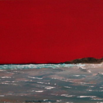 Peinture intitulée "soleil-couchant-1.j…" par Didier Duclos, Œuvre d'art originale, Acrylique