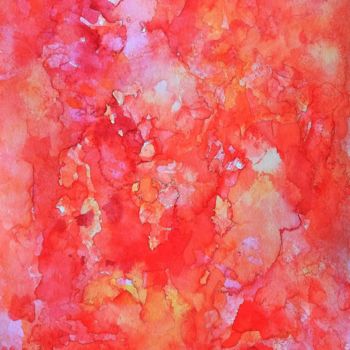 Pittura intitolato "The truth.jpg" da Ingela Wallgren Lindgren, Opera d'arte originale, Acquarello