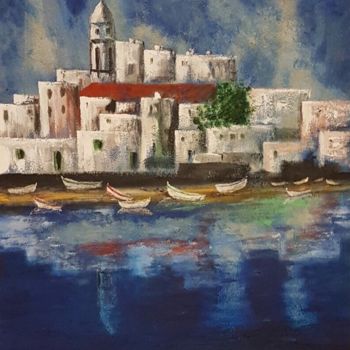 Ζωγραφική με τίτλο "San Ginés" από Ravelo, Αυθεντικά έργα τέχνης