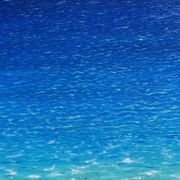 Schilderij getiteld "la isla" door Ravelo, Origineel Kunstwerk