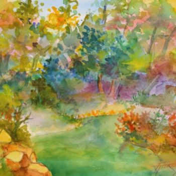 Painting titled "2018-10-23x31.jpg" by Gilles Tranier, Original Artwork