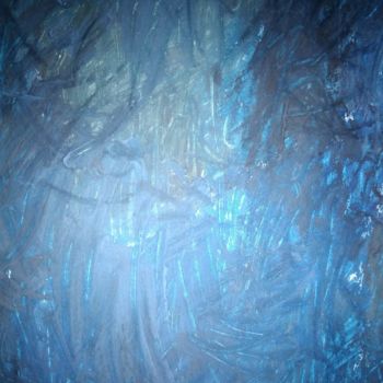 Painting titled "landscape bluelight" by Master_designer, Original Artwork
