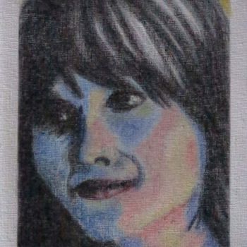 Dessin intitulée "Alexandra" par Elke Thiébaut, Œuvre d'art originale, Crayon