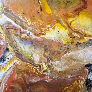Peinture intitulée "« Sables mouvants »" par Adina De Souzy, Œuvre d'art originale