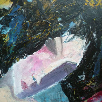 Malerei mit dem Titel "Sleeping" von Soffya, Original-Kunstwerk, Acryl