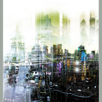 Digital Arts με τίτλο "x-plora-v11." από Christophe Martel (zenn), Αυθεντικά έργα τέχνης, 3D Μοντελοποίηση