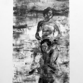 Printmaking titled "nemeton-5" by Sébastien Bocquet, Original Artwork