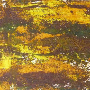 Peinture intitulée "ecorce 8" par Laurent Chabrillat, Œuvre d'art originale, Huile