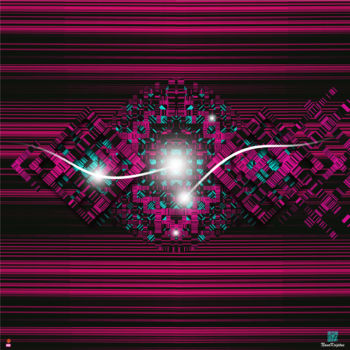 Digital Arts με τίτλο "nanokriptus-v2" από Christophe Martel (zenn), Αυθεντικά έργα τέχνης, 2D ψηφιακή εργασία