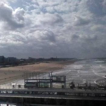 Tekening getiteld "scheveningen the Ha…" door Tom Schrijver, Origineel Kunstwerk