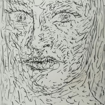 Drawing titled "The Times They Are…" by Pertti Matikainen, Original Artwork, Marker