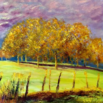 Schilderij getiteld "Ambiance...........…" door Anne Vignau, Origineel Kunstwerk