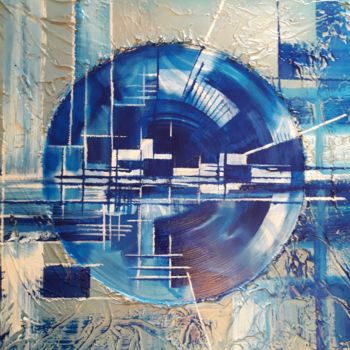 Peinture intitulée "Di Vision" par Stephane Heckel, Œuvre d'art originale, Acrylique