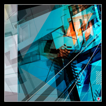Digital Arts titled "Abstrapolis D07" by Christophe Martel (zenn), Original Artwork, 2D Digital Work