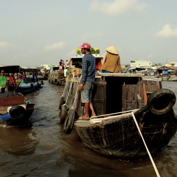 「Un long fleuve tran…」というタイトルの写真撮影 Bernard Vergierによって, オリジナルのアートワーク