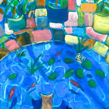 제목이 "cats/fish"인 미술작품 Simon Taylor로, 원작