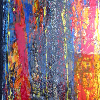 Painting titled "Passion interdite" by Marcelle Hamelin, Original Artwork, Other
