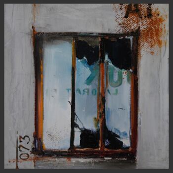 Peinture intitulée "Le 073" par Jicé, Œuvre d'art originale, Huile Monté sur Carton