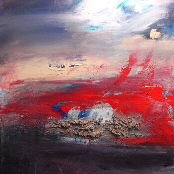 Painting titled "Colère" by Pascal Thomas, Original Artwork, Acrylic