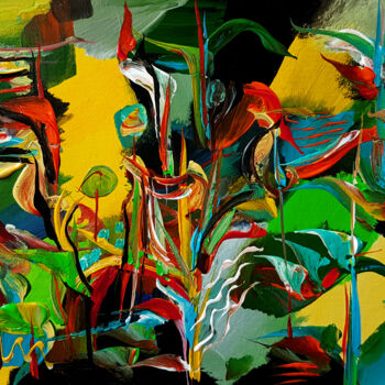 "Sur le bord des sen…" başlıklı Tablo Muriel Cayet tarafından, Orijinal sanat