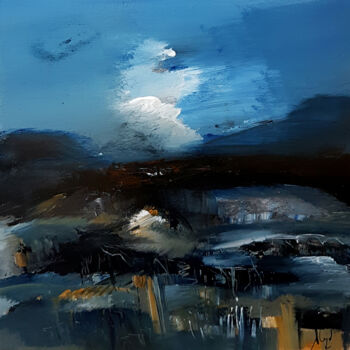 "Une échappée de pay…" başlıklı Tablo Muriel Cayet tarafından, Orijinal sanat, Akrilik