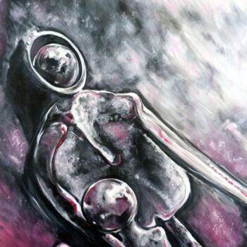 Peinture intitulée "JOUR DE MARCHE EN P…" par Gerard Lami, Œuvre d'art originale, Acrylique